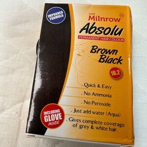 Milnrow Absolu Brown Black Hair Color Ammonia and Peroxide Free